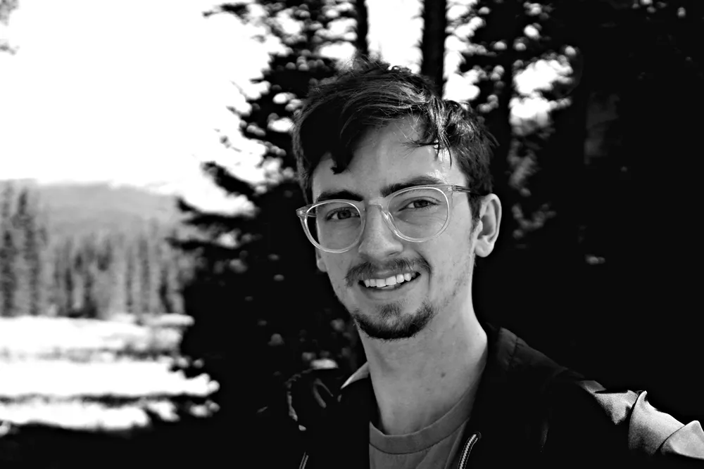 Evan hiking
